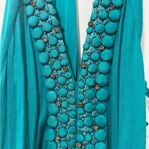 Stunning Vintage Patrizia Pepe Embellished Maxi Dress
